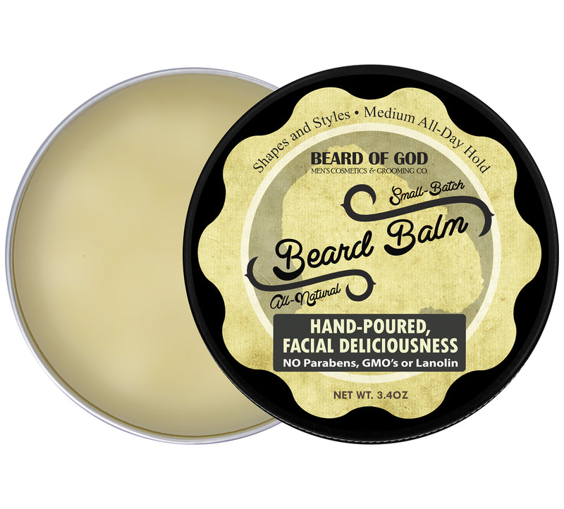 Coco-Vanille Hand-Poured Beard Balm - Beard of God