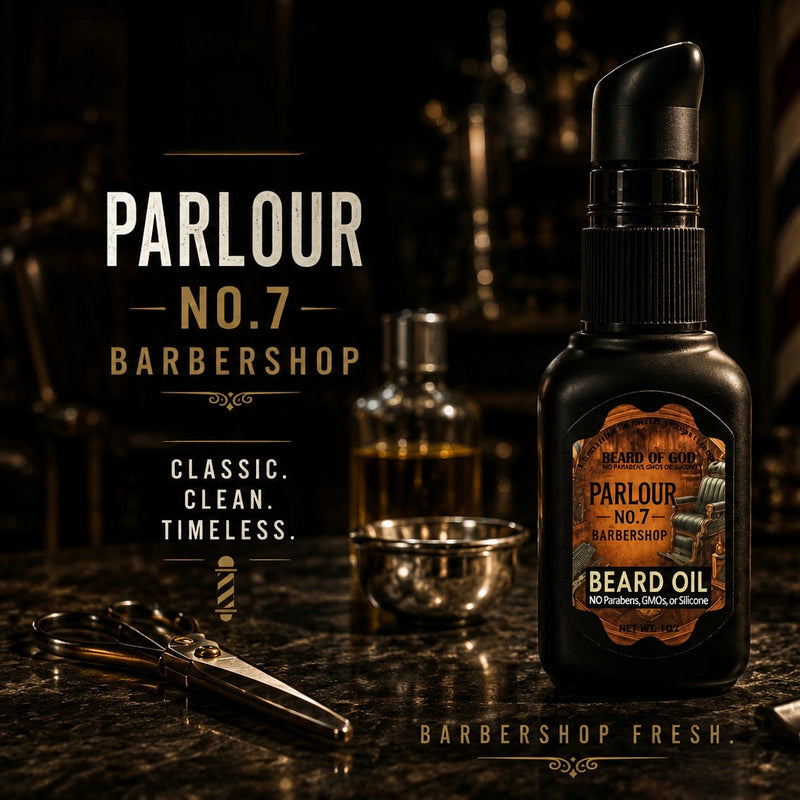 Parlour No. 7 Beard of God grooming collection