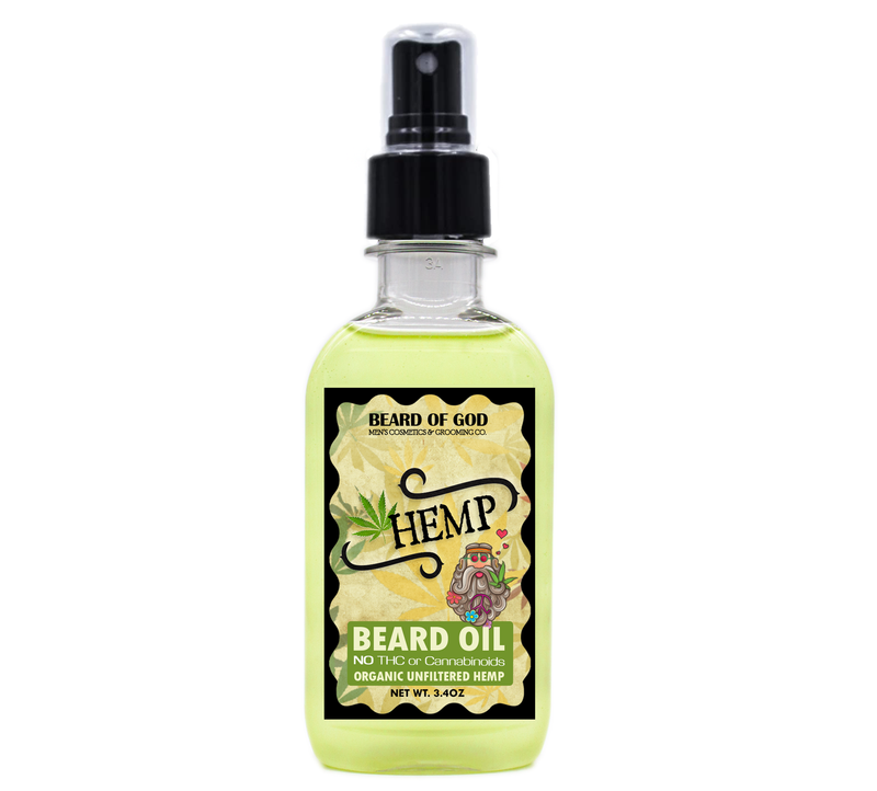 Hemp 🍁 Nourishing Beard Oil - Beard of God