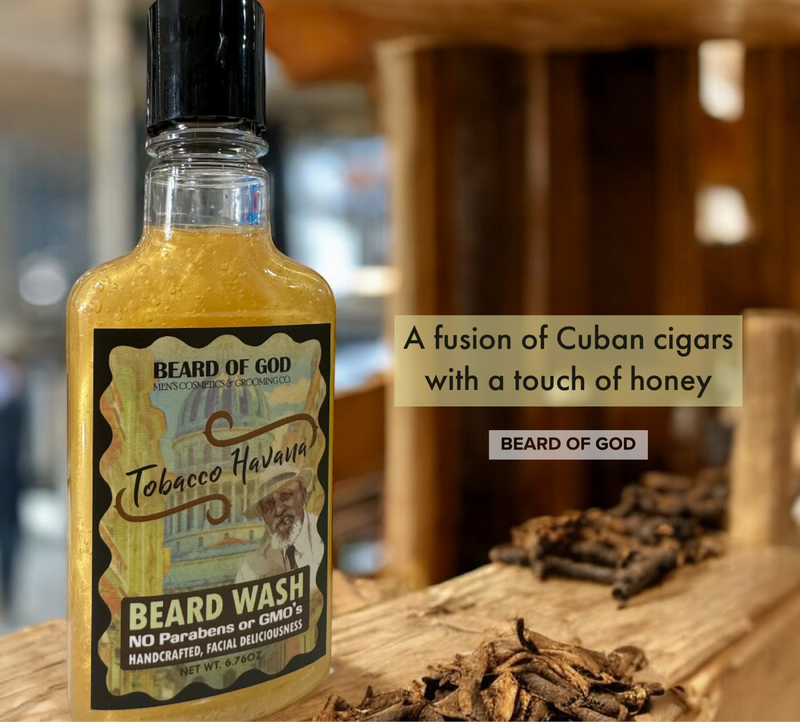 Tobacco Havana Titanium Beard Wash