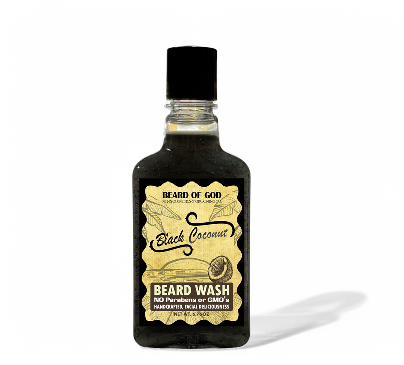 Black Coconut Titanium Beard Wash