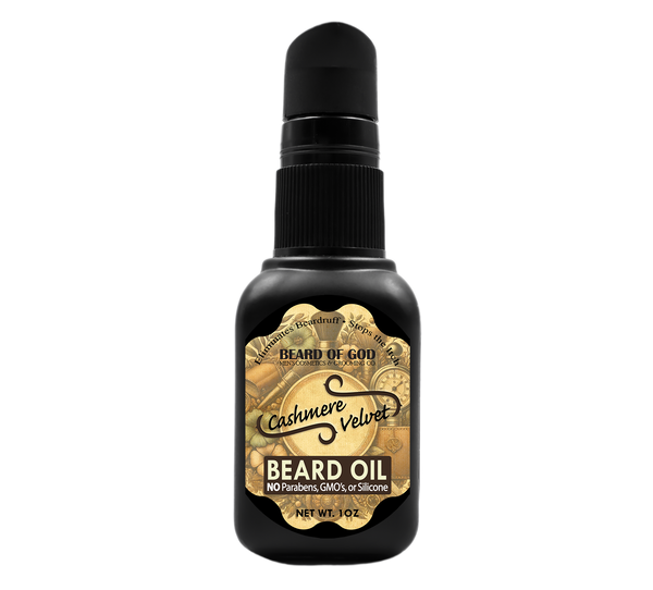 Cashmere Velvet Nourishing Beard Oil - Beard of God