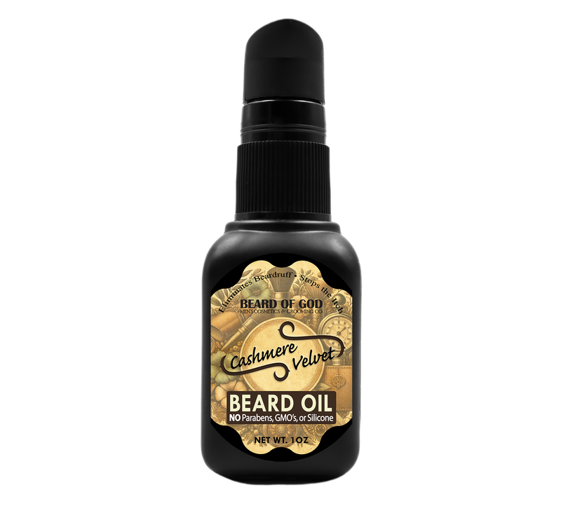 Cashmere Velvet Nourishing Beard Oil - Beard of God