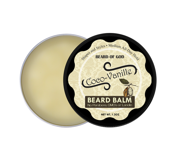 Coco-Vanille Crafted & Poured Beard Balm - Beard of God