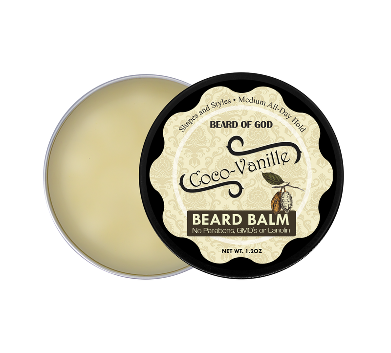 Coco-Vanille Crafted & Poured Beard Balm - Beard of God