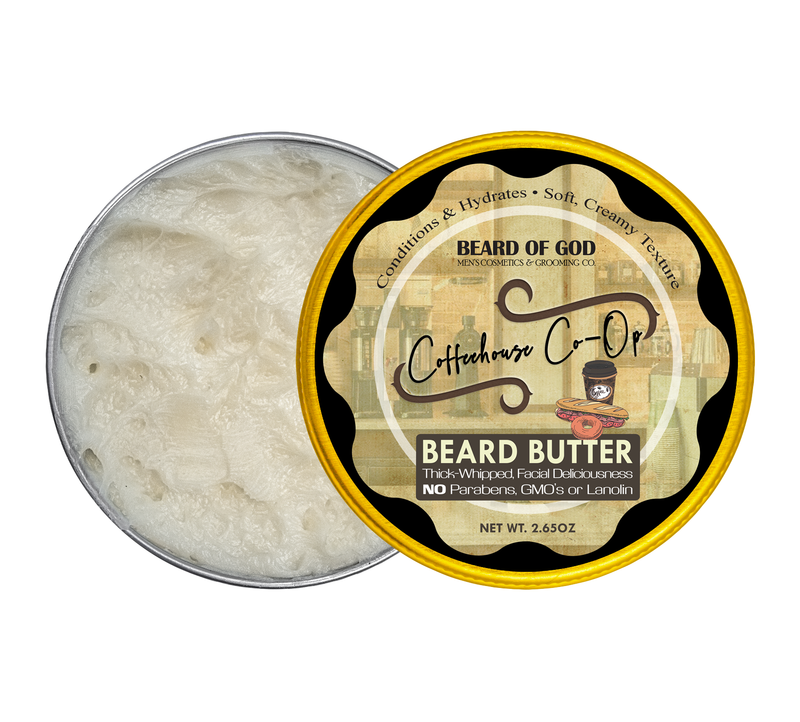 Coffeehouse Co-Op Thick-Whipped Beard Butter - Beard of God