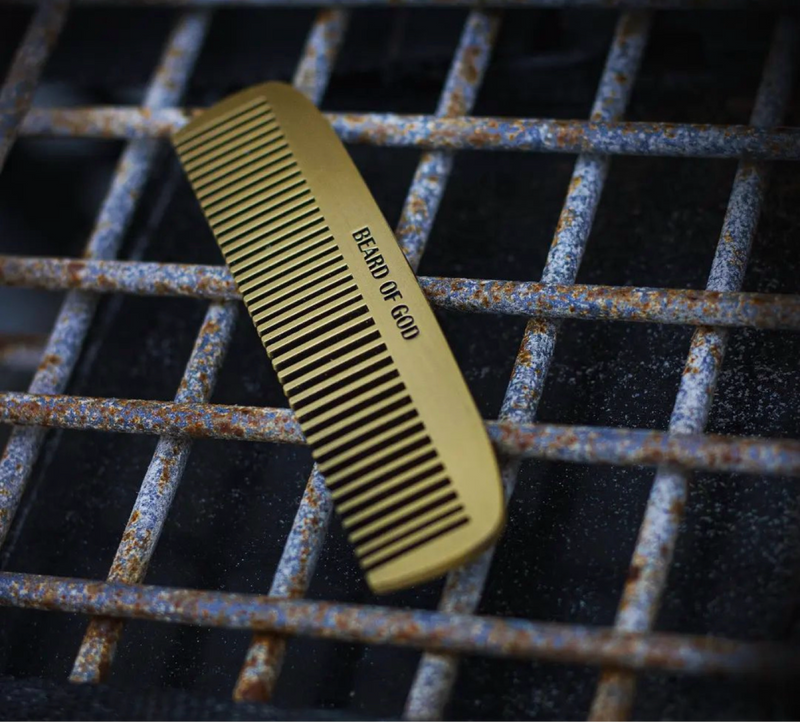 Brass Baron Pocket Comb