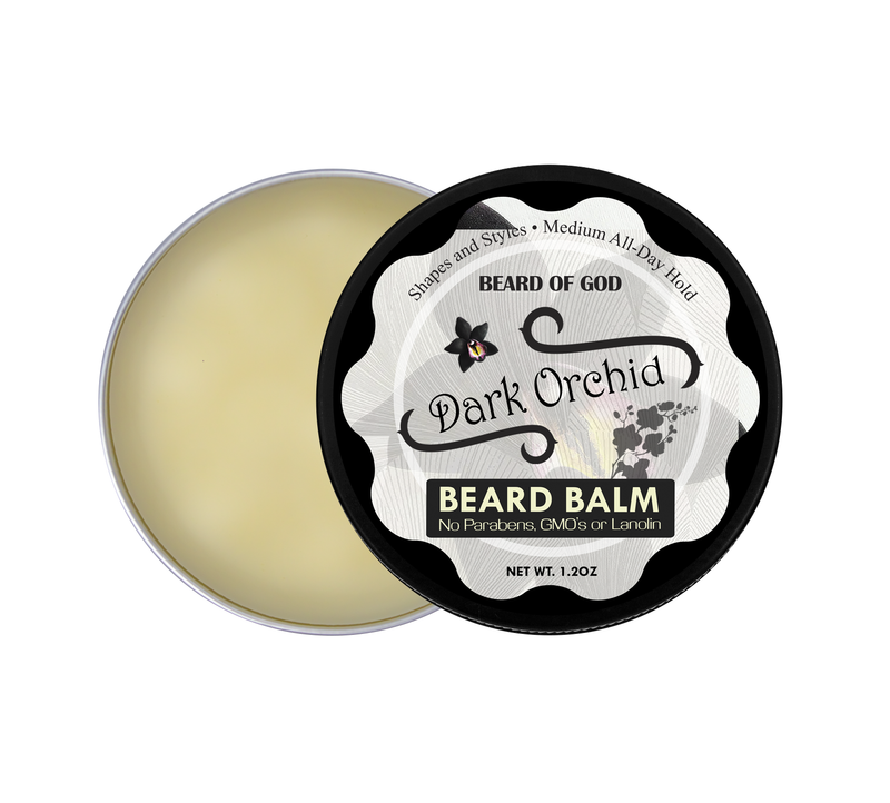 Dark Orchid Crafted & Poured Beard Balm - Beard of God
