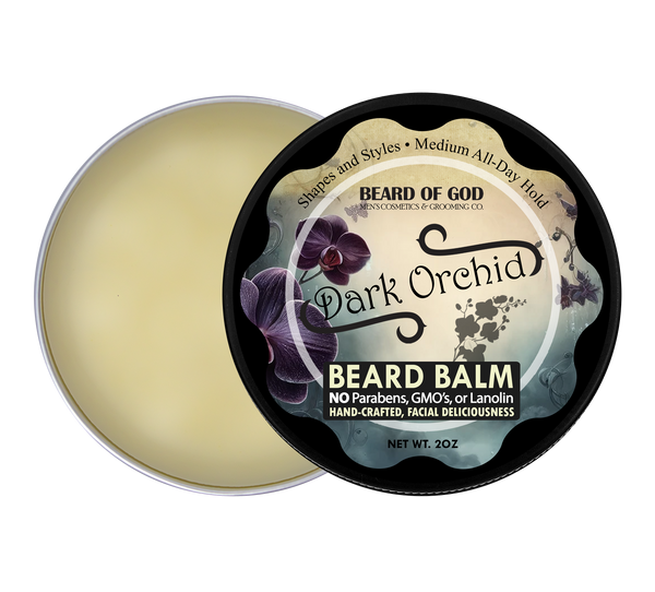 Dark Orchid Crafted & Poured Beard Balm - Beard of God
