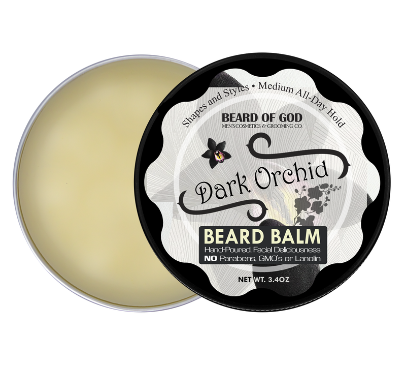 Dark Orchid Crafted & Poured Beard Balm - Beard of God