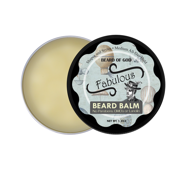 Fabulous Crafted & Poured Beard Balm - Beard of God