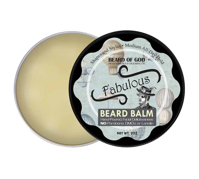 Fabulous Crafted & Poured Beard Balm - Beard of God