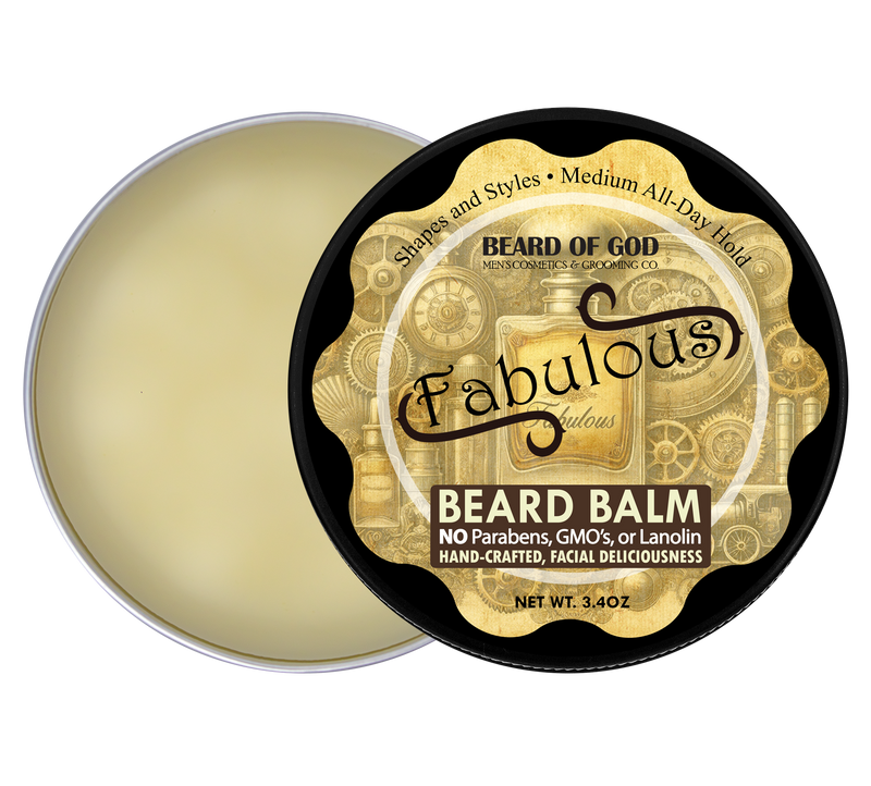 Fabulous Crafted & Poured Beard Balm - Beard of God