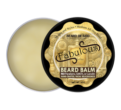 Fabulous Crafted & Poured Beard Balm - Beard of God