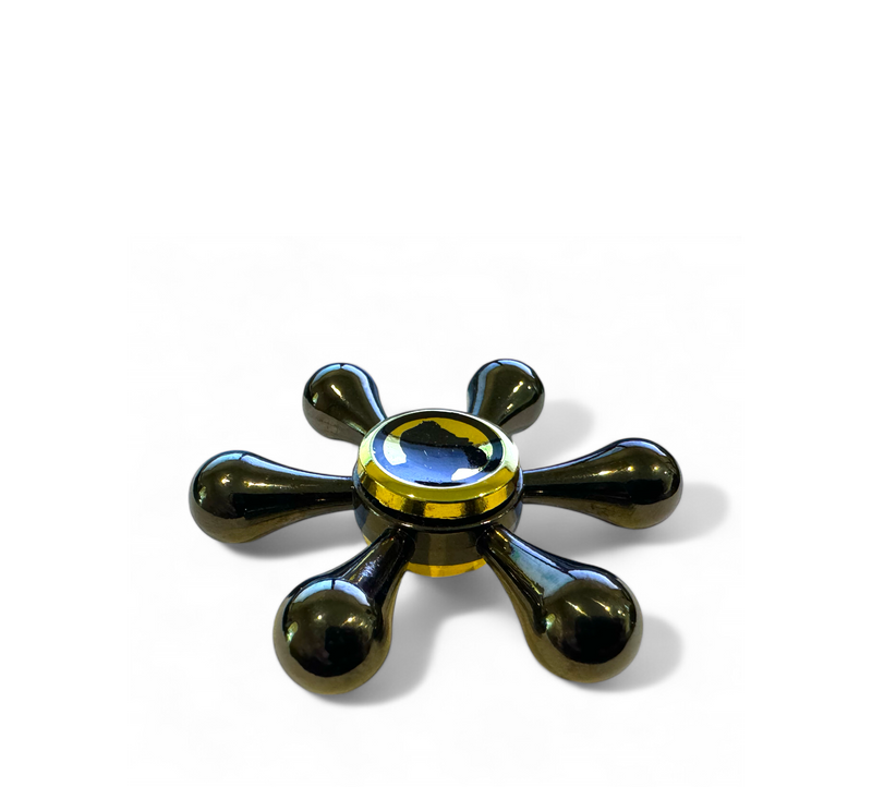 Zinc Alloy & Brass Fidget Spinner