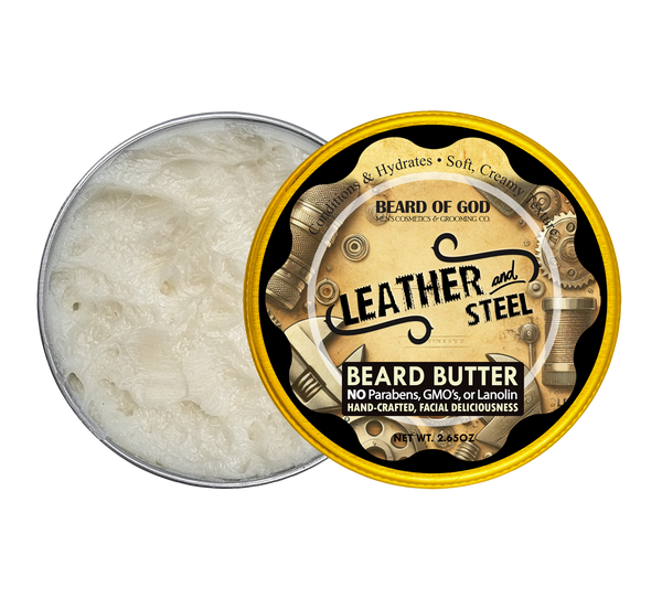 Leather & Steel Creamy Whipped Beard Butter - Beard of God