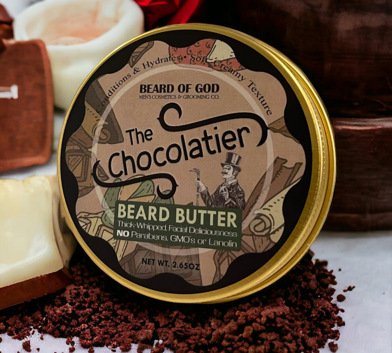 The Chocolatier Thick-Whipped Beard Butter - Beard of God