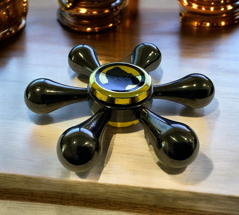 Zinc Alloy & Brass Fidget Spinner