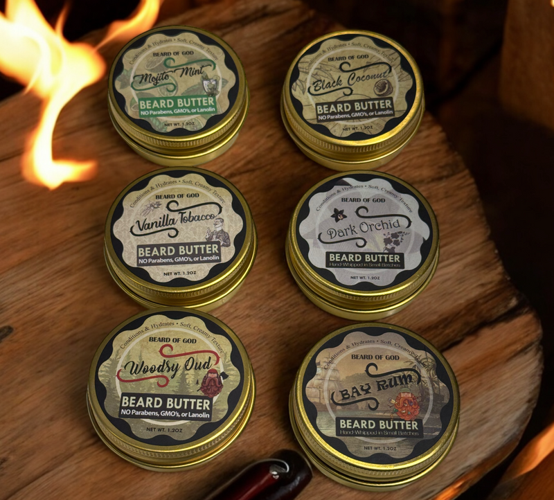 Crafted & Whipped Beard Butter Trio Pack