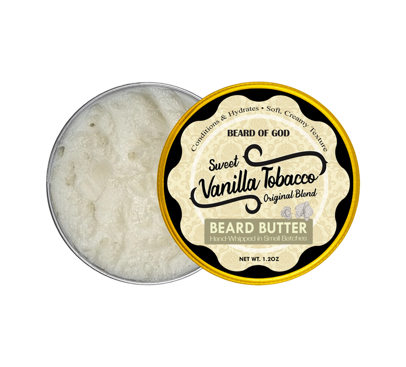 Sweet Vanilla Tobacco Thick-Whipped Beard Butter - Beard of God