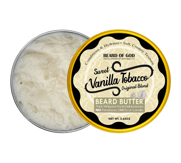 Sweet Vanilla Tobacco Creamy Whipped Beard Butter