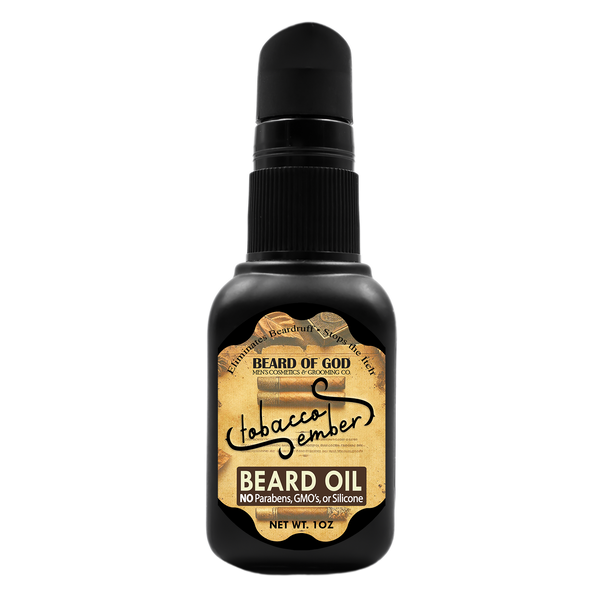 Tobacco Ember Beard Oil – Bold, Smoky, and Refined
