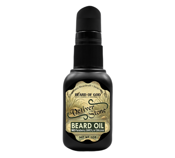 Vetiver Stone Nourishing Beard Oil - Beard of God