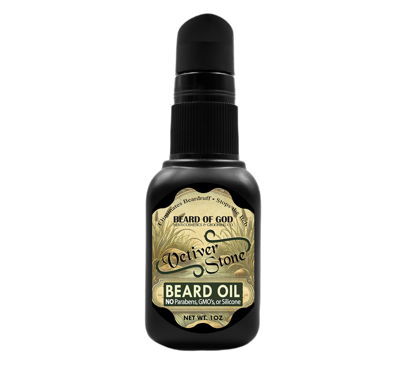 Vetiver Stone Nourishing Beard Oil