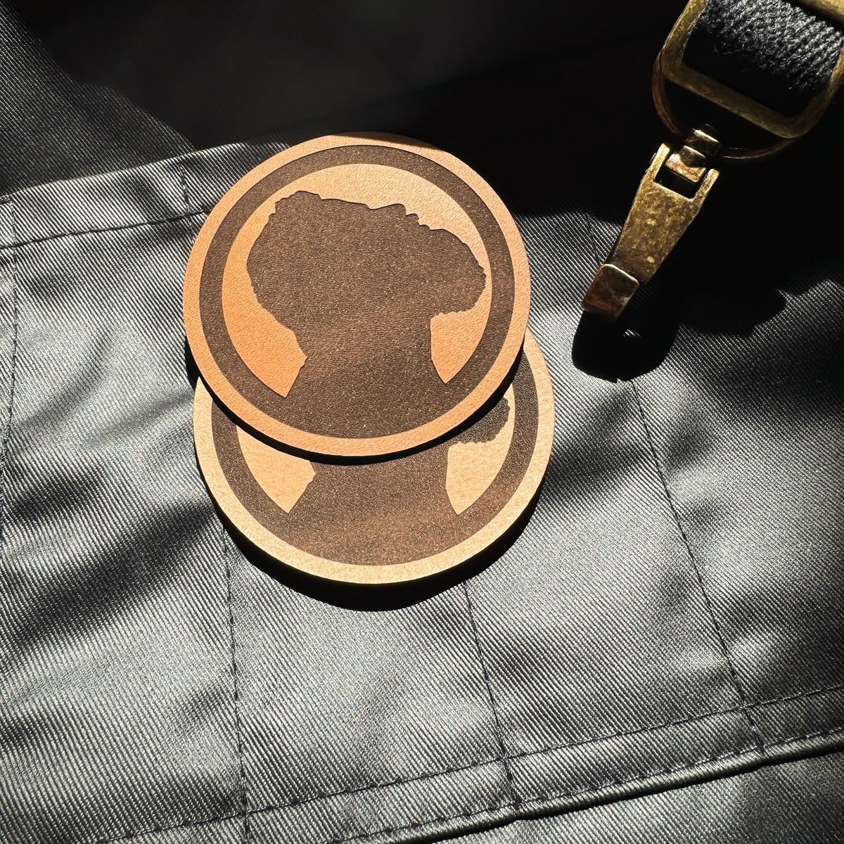 The Beard of God leather patch