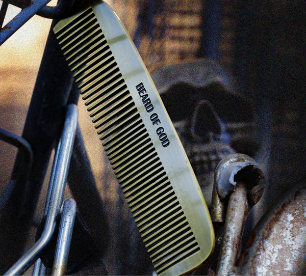 Weighted Barber-Grade Hair Comb - Beard of God