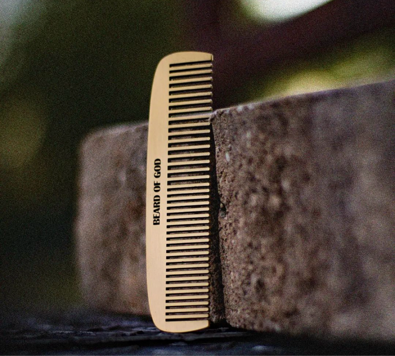 Brass Baron Pocket Comb