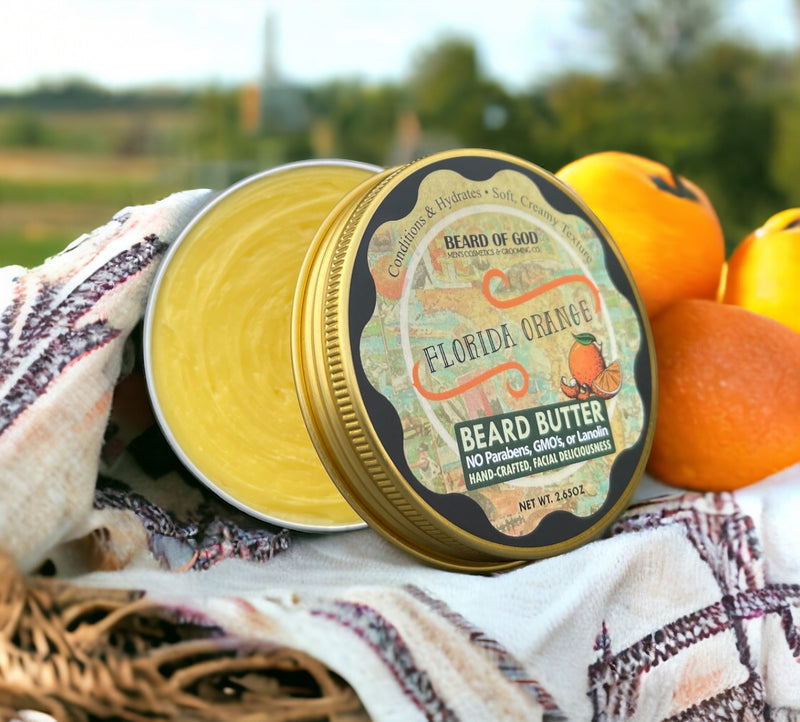 Florida Orange Thick-Whipped Beard Butter