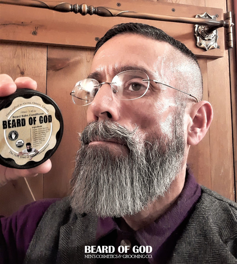 Warm Tobacco Pipe Crafted & Poured Beard Balm - Beard of God