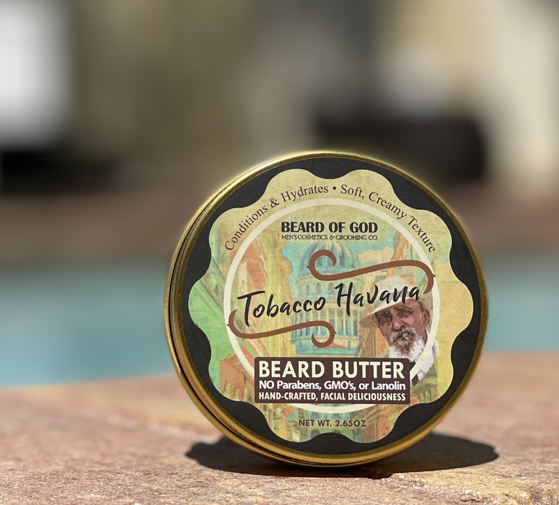Tobacco Havana Thick-Whipped Beard Butter - Beard of God