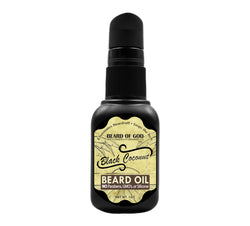 Black Coconut Nourishing Beard Oil - Beard of God