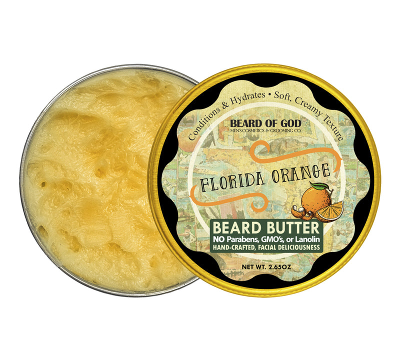Florida Orange Hand-Whipped Beard Butter - Beard of God