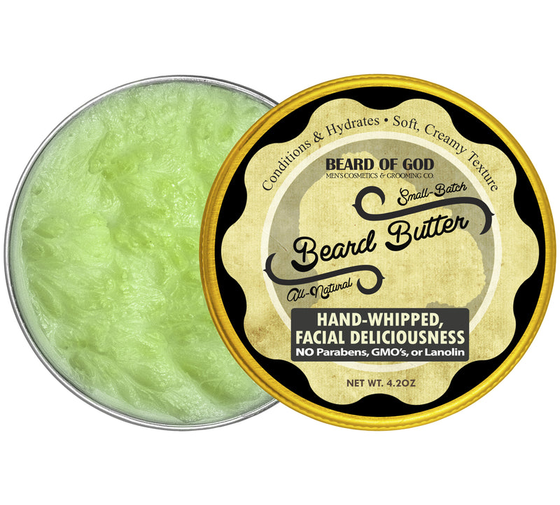 Green Tea Hand-Whipped Beard Butter - Beard of God