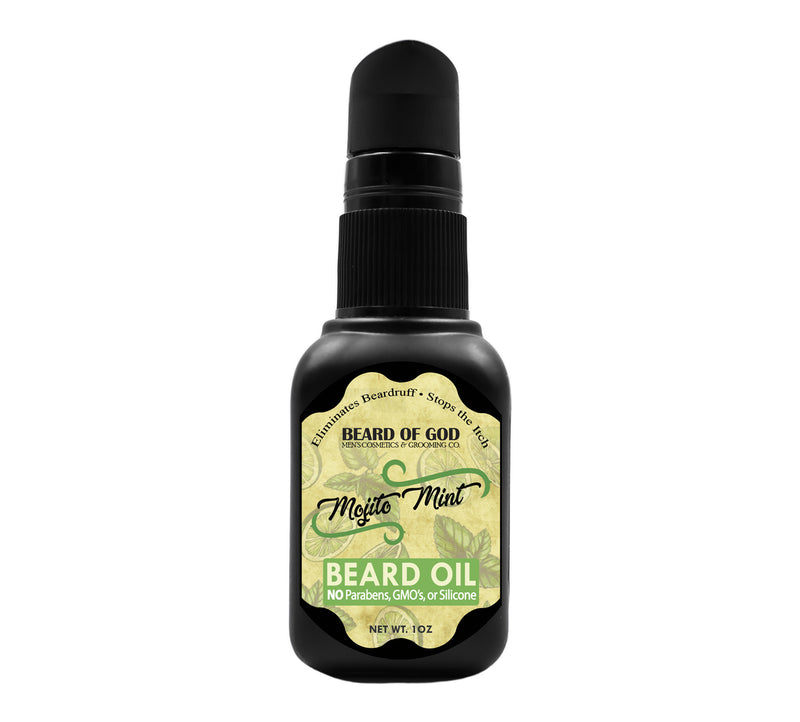 Mojito Mint Nourishing Beard Oil - Beard of God