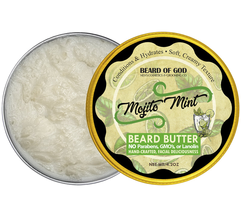 Mojito Mint Hand-Whipped Beard Butter - Beard of God