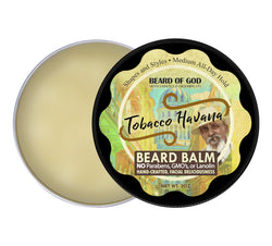 Tobacco Havana Hand-Poured Beard Balm - Beard of God