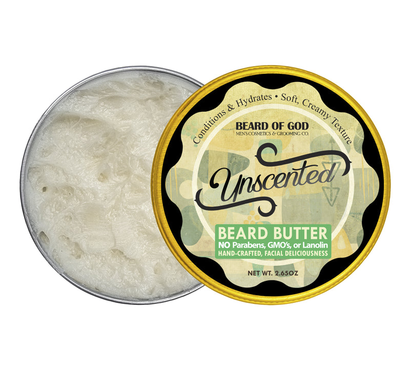 Unscented Hand-Whipped Beard Butter - Beard of God