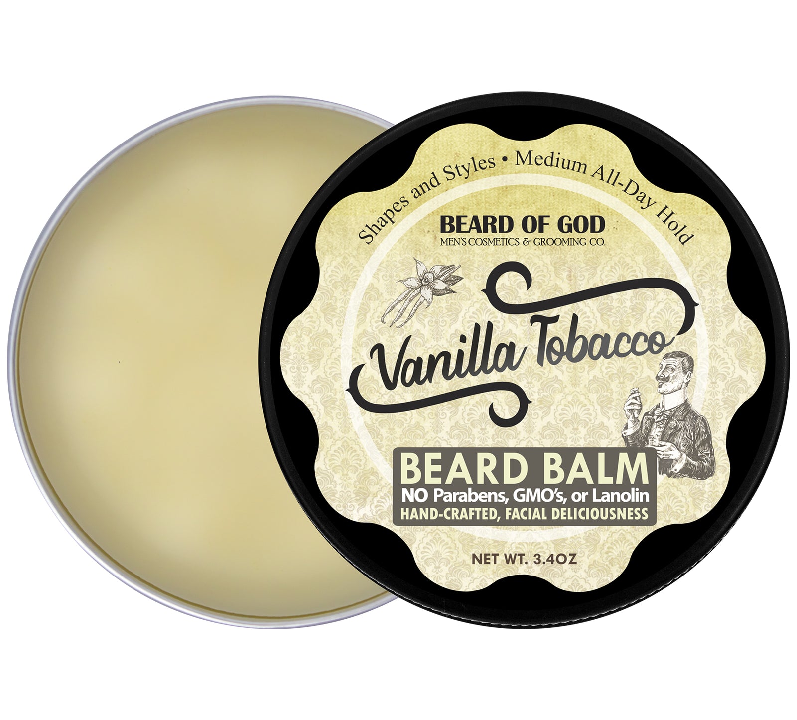 beard balm tobacco vanilla LOVERY for Men, Gift Set in Unscented, Sandalwood, Vanilla, Cedar Pine Fragrances, All-Natural Wax, Cream Softener Butter, 4 Pack : Beauty & Personal Care Vanilla Tobacco embodies timeless refinement with a bold and balanced blend Iowa Beard Co. Beard Balm