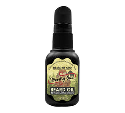 Woodsy Oud Nourishing Beard Oil - Beard of God